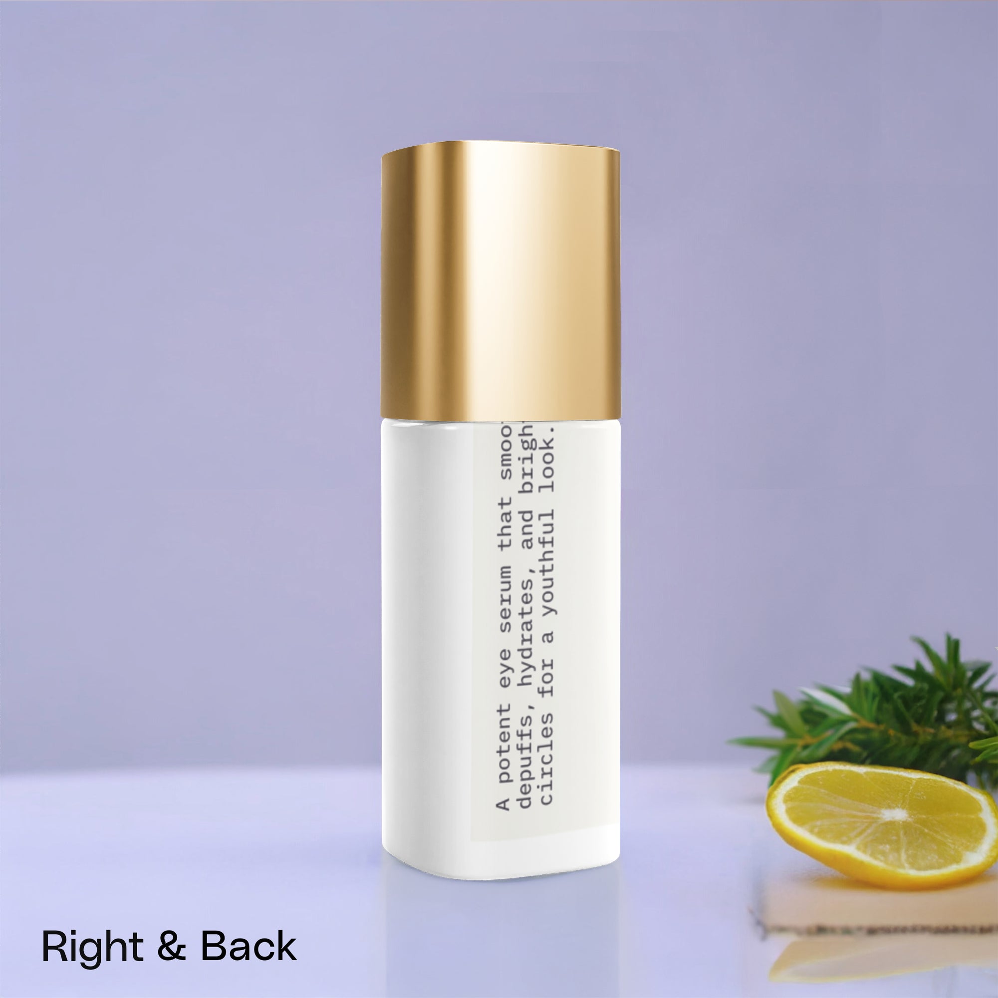 Men's House of Class - Brighten & Firm Eye Serum: Intensive Renewal Gold Cap